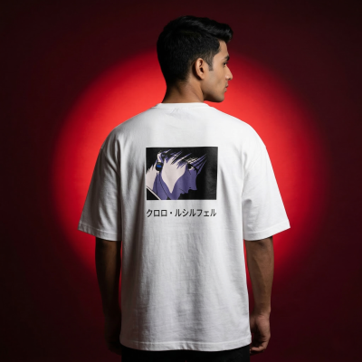 Men's Stylish Premium Drop Shoulder - White